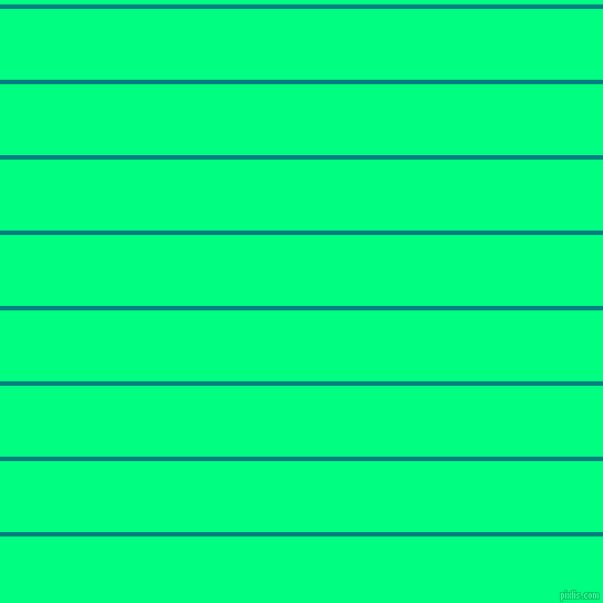 horizontal lines stripes, 4 pixel line width, 64 pixel line spacing, Teal and Spring Green horizontal lines and stripes seamless tileable