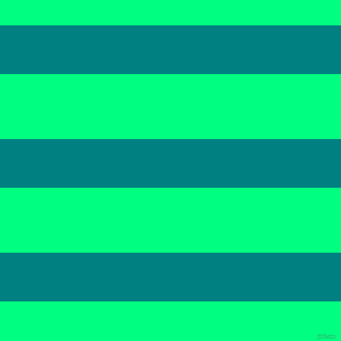 horizontal lines stripes, 96 pixel line width, 128 pixel line spacing, Teal and Spring Green horizontal lines and stripes seamless tileable