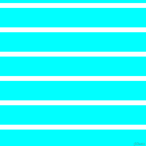 horizontal lines stripes, 16 pixel line width, 64 pixel line spacing, White and Aqua horizontal lines and stripes seamless tileable