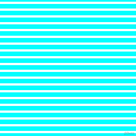 horizontal lines stripes, 8 pixel line width, 16 pixel line spacing, White and Aqua horizontal lines and stripes seamless tileable