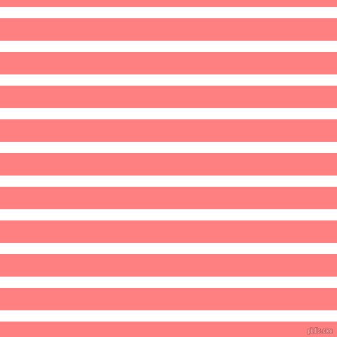 horizontal lines stripes, 16 pixel line width, 32 pixel line spacing, White and Salmon horizontal lines and stripes seamless tileable