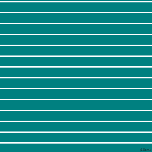 horizontal lines stripes, 4 pixel line width, 32 pixel line spacing, White and Teal horizontal lines and stripes seamless tileable