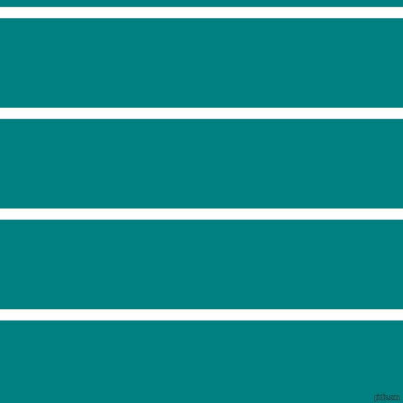 horizontal lines stripes, 16 pixel line width, 128 pixel line spacing, White and Teal horizontal lines and stripes seamless tileable