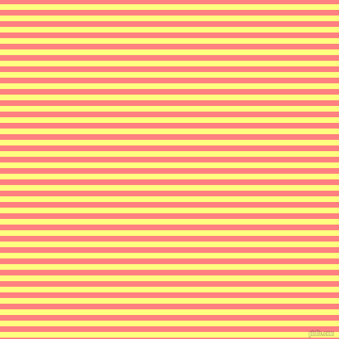 horizontal lines stripes, 8 pixel line width, 8 pixel line spacing, Witch Haze and Salmon horizontal lines and stripes seamless tileable
