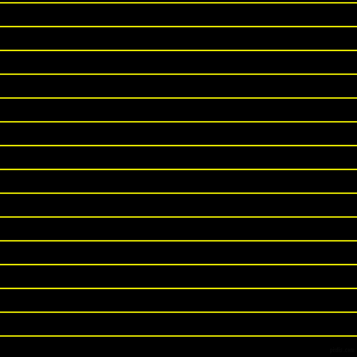 horizontal lines stripes, 2 pixel line width, 32 pixel line spacing, Yellow and Black horizontal lines and stripes seamless tileable