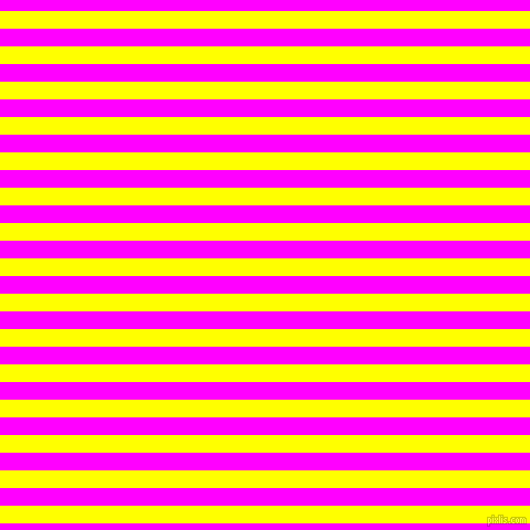 horizontal lines stripes, 16 pixel line width, 16 pixel line spacing, Yellow and Magenta horizontal lines and stripes seamless tileable
