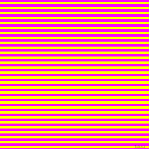 horizontal lines stripes, 8 pixel line width, 8 pixel line spacing, Yellow and Magenta horizontal lines and stripes seamless tileable