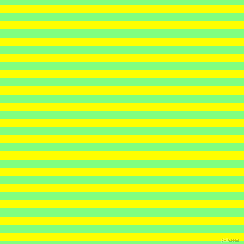 horizontal lines stripes, 16 pixel line width, 16 pixel line spacing, Yellow and Mint Green horizontal lines and stripes seamless tileable