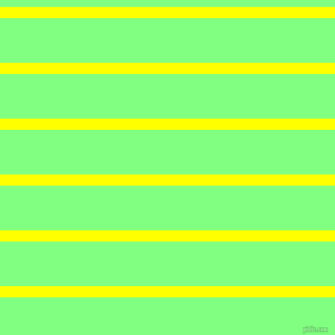 horizontal lines stripes, 16 pixel line width, 64 pixel line spacing, Yellow and Mint Green horizontal lines and stripes seamless tileable
