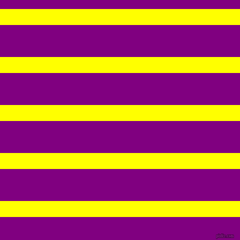 horizontal lines stripes, 32 pixel line width, 64 pixel line spacing, Yellow and Purple horizontal lines and stripes seamless tileable