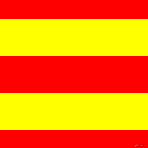 horizontal lines stripes, 128 pixel line width, 128 pixel line spacing, Yellow and Red horizontal lines and stripes seamless tileable