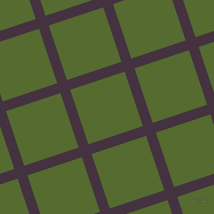 18/108 degree angle diagonal checkered chequered lines, 21 pixel line width, 117 pixel square size, plaid checkered seamless tileable