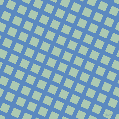 66/156 degree angle diagonal checkered chequered lines, 14 pixel lines width, 28 pixel square size, plaid checkered seamless tileable