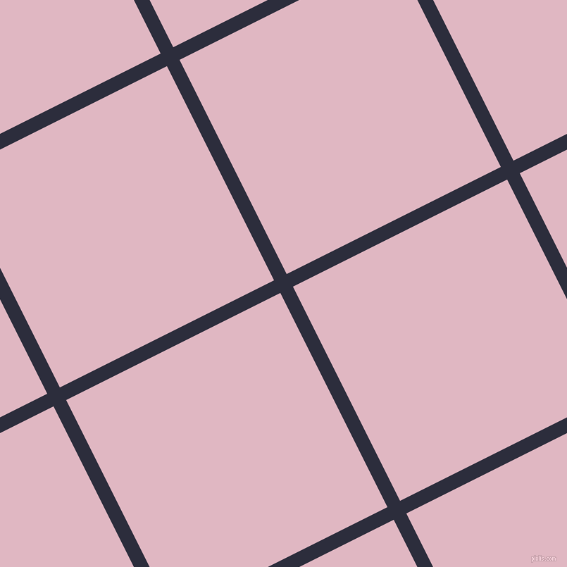 27/117 degree angle diagonal checkered chequered lines, 20 pixel lines width, 340 pixel square size, plaid checkered seamless tileable