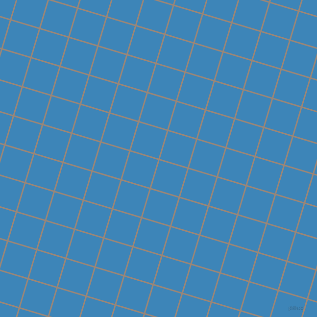73/163 degree angle diagonal checkered chequered lines, 3 pixel lines width, 59 pixel square size, Almond Frost and Curious Blue plaid checkered seamless tileable