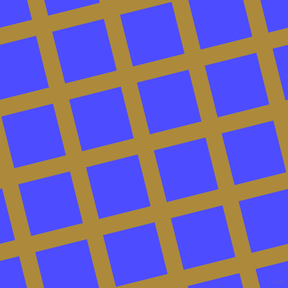 14/104 degree angle diagonal checkered chequered lines, 53 pixel line width, 170 pixel square size, Alpine and Neon Blue plaid checkered seamless tileable