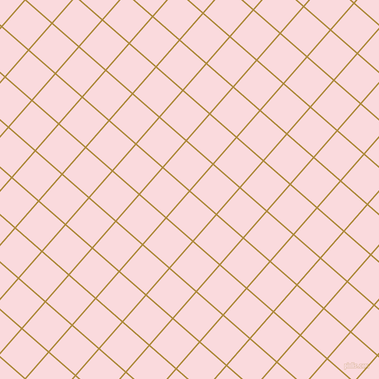 49/139 degree angle diagonal checkered chequered lines, 2 pixel lines width, 49 pixel square size, Alpine and Pale Pink plaid checkered seamless tileable