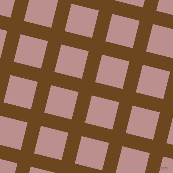 76/166 degree angle diagonal checkered chequered lines, 46 pixel line width, 95 pixel square size, Antique Brass and Rosy Brown plaid checkered seamless tileable