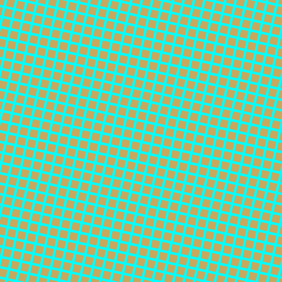 77/167 degree angle diagonal checkered chequered lines, 5 pixel lines width, 15 pixel square size, Aqua and Laser plaid checkered seamless tileable