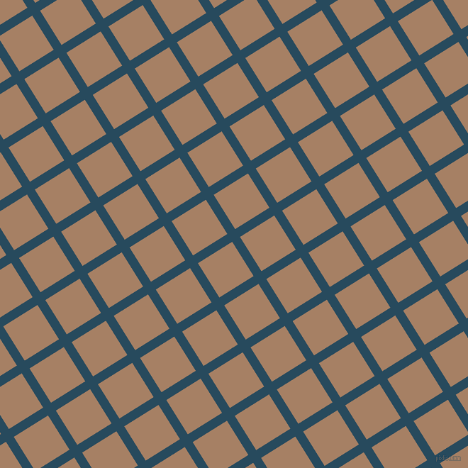 32/122 degree angle diagonal checkered chequered lines, 13 pixel line width, 57 pixel square size, Arapawa and Medium Wood plaid checkered seamless tileable