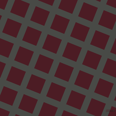 68/158 degree angle diagonal checkered chequered lines, 25 pixel line width, 60 pixel square size, Armadillo and Bordeaux plaid checkered seamless tileable