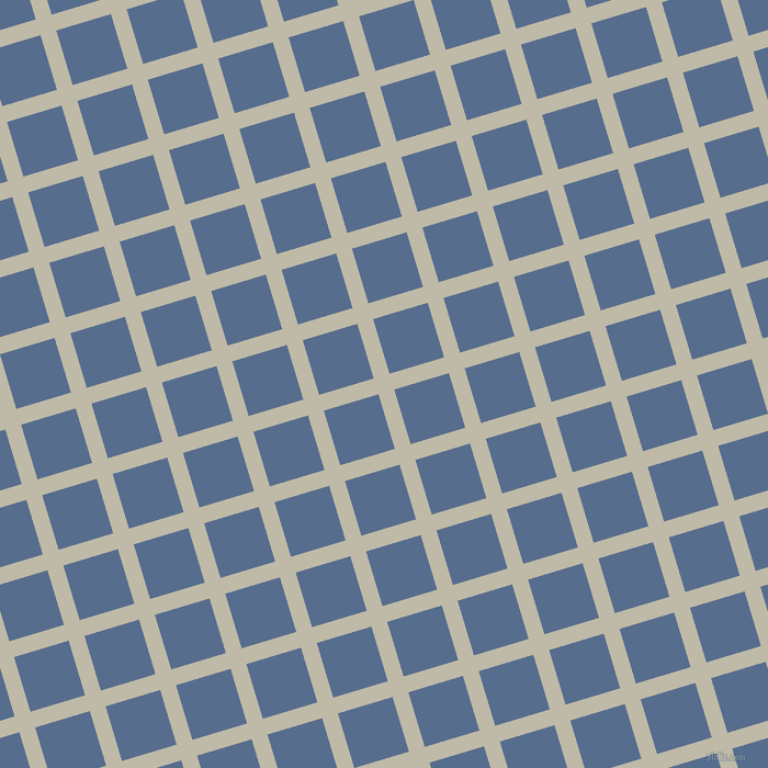 17/107 degree angle diagonal checkered chequered lines, 15 pixel lines width, 52 pixel square size, Ash and Kashmir Blue plaid checkered seamless tileable