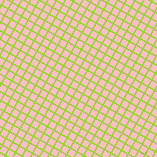 61/151 degree angle diagonal checkered chequered lines, 5 pixel lines width, 20 pixel square size, Atlantis and Azalea plaid checkered seamless tileable