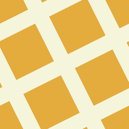 27/117 degree angle diagonal checkered chequered lines, 54 pixel lines width, 145 pixel square size, Beige and Tulip Tree plaid checkered seamless tileable