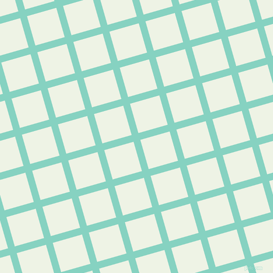 16/106 degree angle diagonal checkered chequered lines, 14 pixel lines width, 61 pixel square size, Bermuda and Saltpan plaid checkered seamless tileable