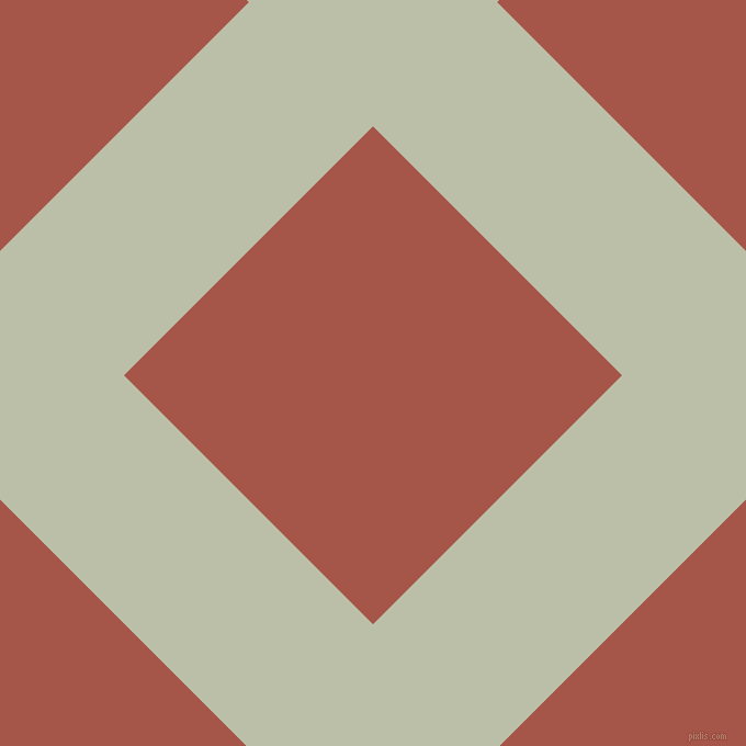 45/135 degree angle diagonal checkered chequered lines, 160 pixel line width, 321 pixel square size, Beryl Green and Crail plaid checkered seamless tileable