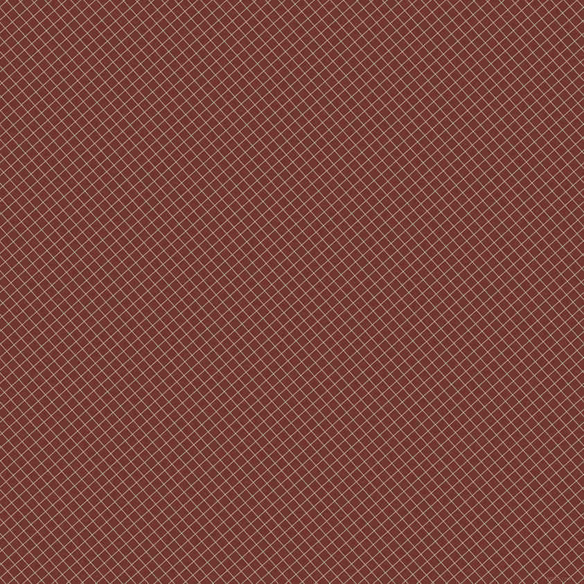 42/132 degree angle diagonal checkered chequered lines, 1 pixel lines width, 13 pixel square size, Bison Hide and Mocha plaid checkered seamless tileable