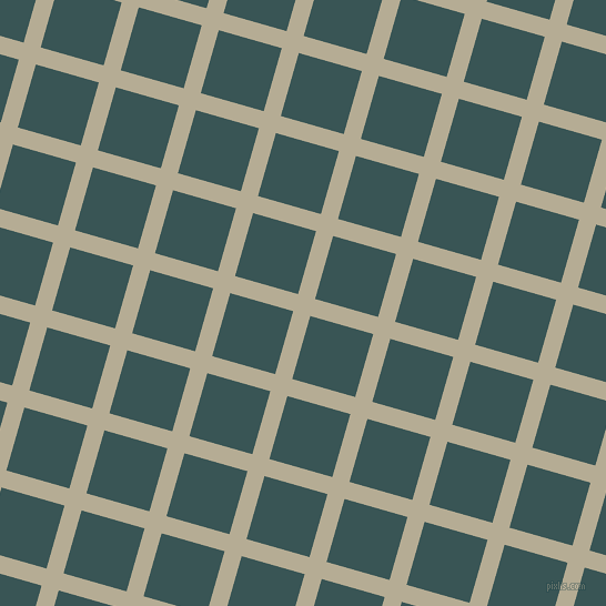 74/164 degree angle diagonal checkered chequered lines, 16 pixel line width, 59 pixel square size, Bison Hide and Oracle plaid checkered seamless tileable