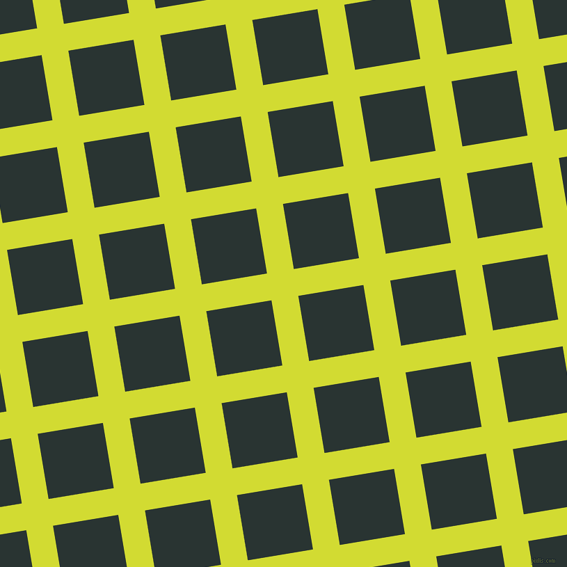 9/99 degree angle diagonal checkered chequered lines, 39 pixel lines width, 95 pixel square size, Bitter Lemon and Aztec plaid checkered seamless tileable