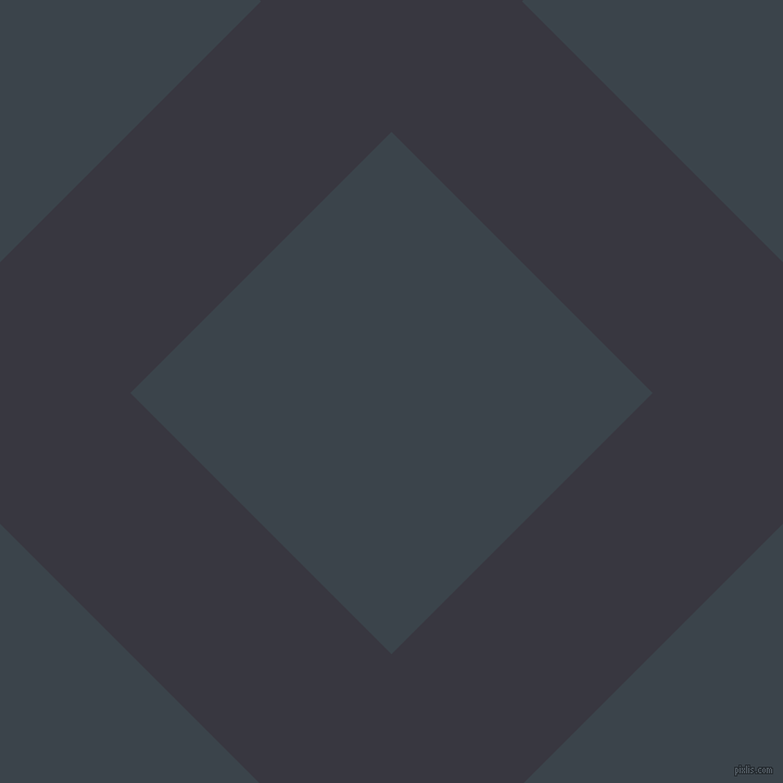 45/135 degree angle diagonal checkered chequered lines, 170 pixel lines width, 340 pixel square size, Black Marlin and Arsenic plaid checkered seamless tileable