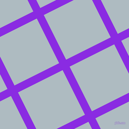 27/117 degree angle diagonal checkered chequered lines, 26 pixel lines width, 166 pixel square size, Blue Violet and Heather plaid checkered seamless tileable
