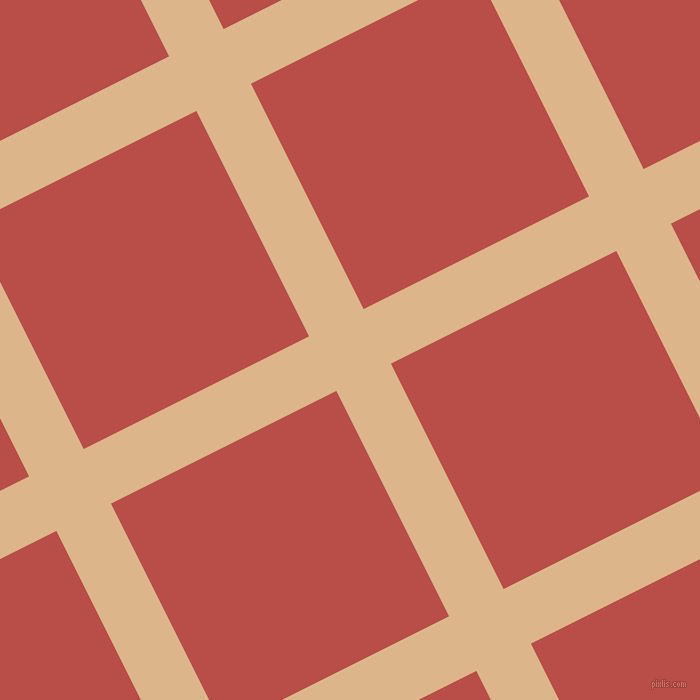 27/117 degree angle diagonal checkered chequered lines, 61 pixel line width, 252 pixel square size, Brandy and Chestnut plaid checkered seamless tileable