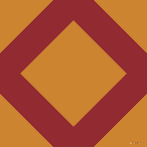 45/135 degree angle diagonal checkered chequered lines, 98 pixel line width, 256 pixel square size, Bright Red and Dixie plaid checkered seamless tileable