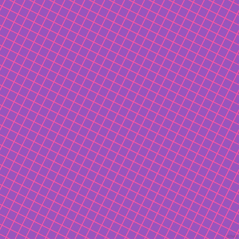 63/153 degree angle diagonal checkered chequered lines, 3 pixel line width, 27 pixel square sizeBrilliant Rose and Deep Lilac plaid checkered seamless tileable