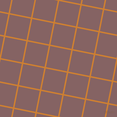 79/169 degree angle diagonal checkered chequered lines, 5 pixel lines width, 75 pixel square size, Bronze and Light Wood plaid checkered seamless tileable
