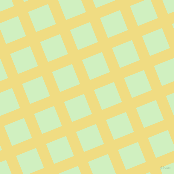 22/112 degree angle diagonal checkered chequered lines, 36 pixel lines width, 72 pixel square sizeBuff and Tea Green plaid checkered seamless tileable