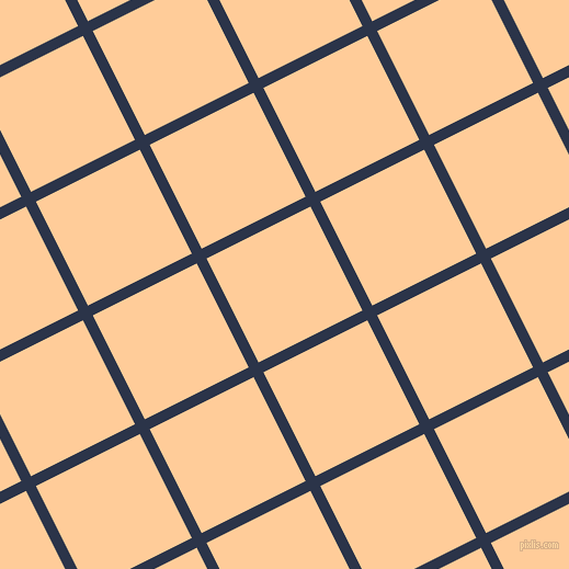27/117 degree angle diagonal checkered chequered lines, 10 pixel line width, 106 pixel square size, Bunting and Peach-Orange plaid checkered seamless tileable