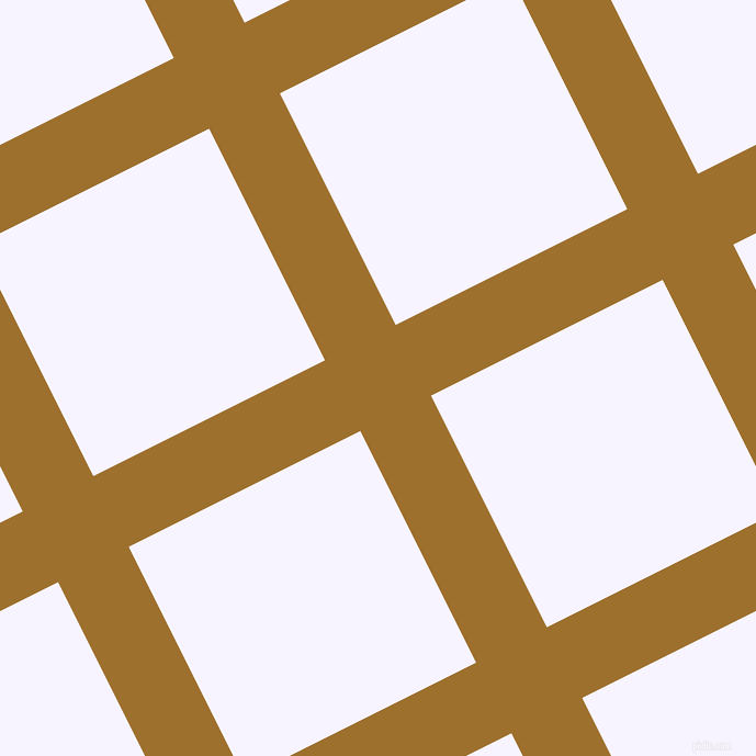 27/117 degree angle diagonal checkered chequered lines, 72 pixel line width, 236 pixel square size, Buttered Rum and Magnolia plaid checkered seamless tileable