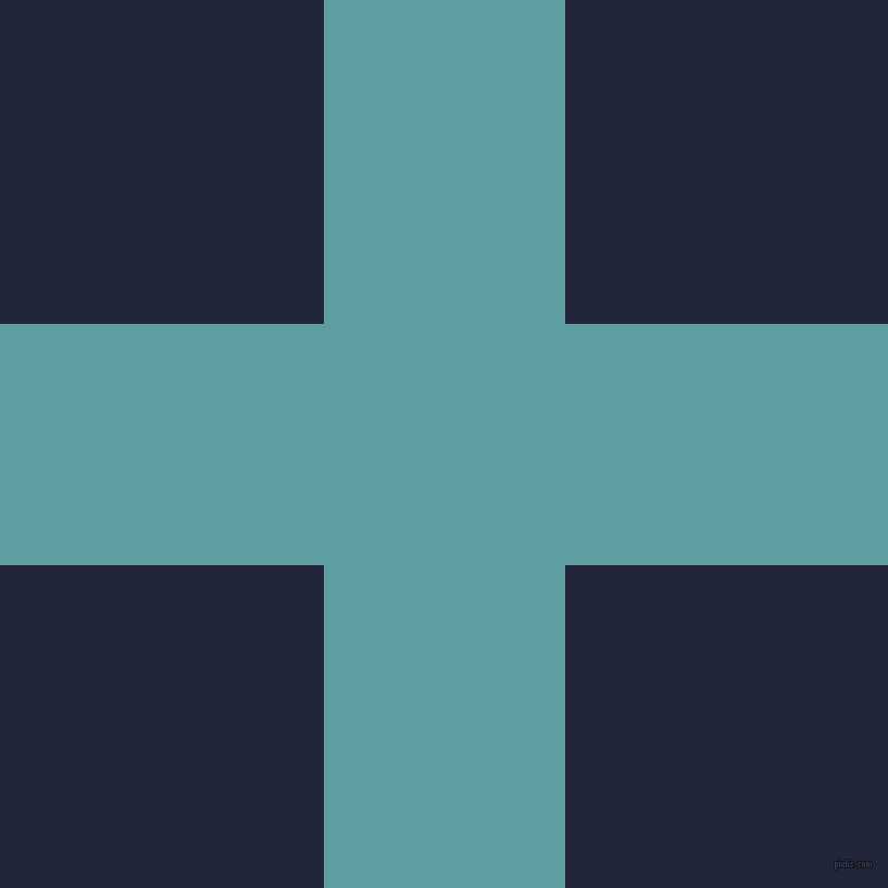checkered chequered horizontal vertical lines, 222 pixel line width, 595 pixel square size, Cadet Blue and Midnight Express plaid checkered seamless tileable