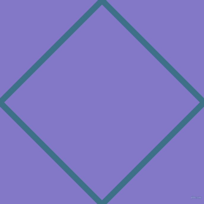 45/135 degree angle diagonal checkered chequered lines, 20 pixel line width, 466 pixel square size, Calypso and Moody Blue plaid checkered seamless tileable
