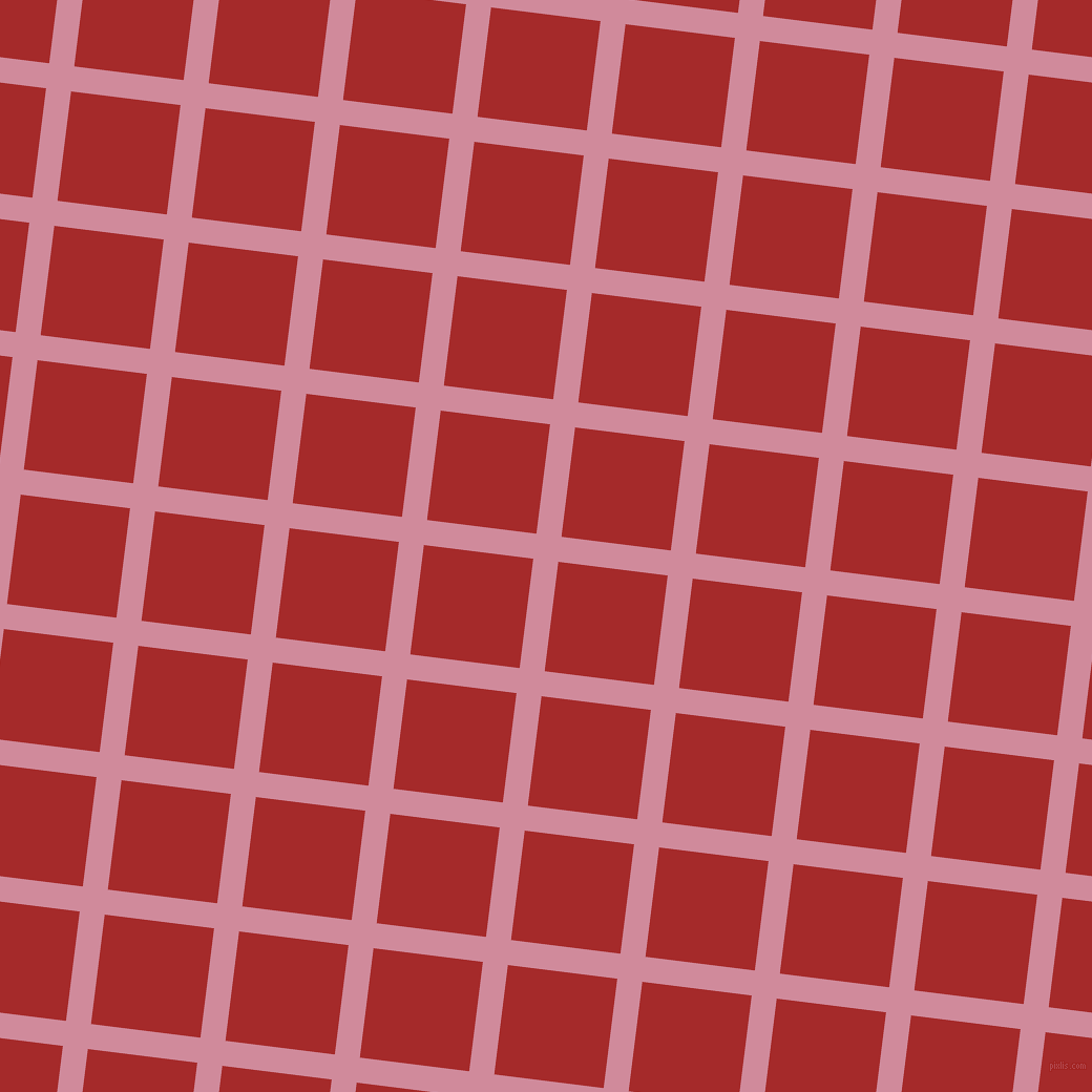83/173 degree angle diagonal checkered chequered lines, 24 pixel lines width, 105 pixel square size, Can Can and Brown plaid checkered seamless tileable