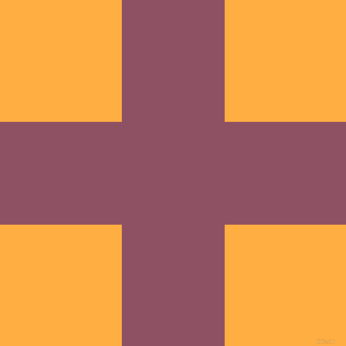 checkered chequered horizontal vertical lines, 200 pixel lines width, 473 pixel square size, Cannon Pink and Yellow Orange plaid checkered seamless tileable