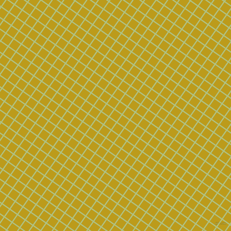 55/145 degree angle diagonal checkered chequered lines, 4 pixel line width, 27 pixel square size, Caper and Buddha Gold plaid checkered seamless tileable