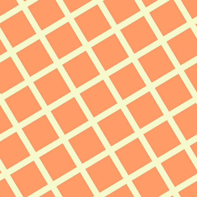 31/121 degree angle diagonal checkered chequered lines, 25 pixel lines width, 112 pixel square size, Carla and Atomic Tangerine plaid checkered seamless tileable