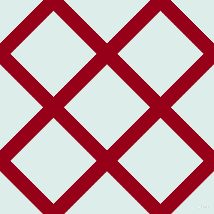 45/135 degree angle diagonal checkered chequered lines, 49 pixel lines width, 203 pixel square size, Carmine and Tranquil plaid checkered seamless tileable