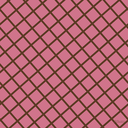 41/131 degree angle diagonal checkered chequered lines, 6 pixel line width, 34 pixel square size, Carnaby Tan and Charm plaid checkered seamless tileable